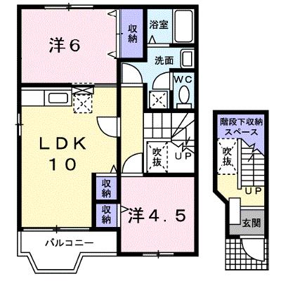 トゥ－・ル・モンド　Ｂ 201【管理NO：1-011812702-02010】 ★家具家電は申し込み後に搬入しますの外観画像