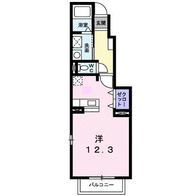 ヴィラ・シャンティ 102【管理NO：1-011680501-01020】 ★家具家電は申し込み後に搬入します★の外観画像
