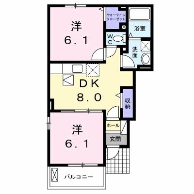 カーサ　クラリス　Ｂ 101【管理NO：1-023250502-01010】 ★家具家電は申し込み後に搬入しますの外観画像