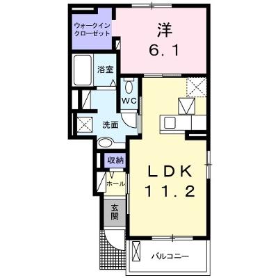 ミレ・ルーチェＡ 103【管理NO：1-021930201-01030】 ★家具家電は申し込み後に搬入しますの外観画像