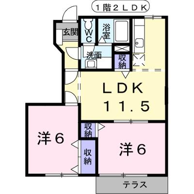 メロディーハイム横入川　Ｂ 101【管理NO：1-010991402-01010】 ★家具家電は申し込み後に搬入します★の外観画像