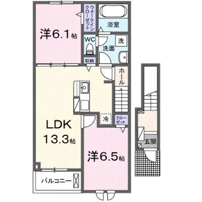 シュトラールＢ 202【管理NO：1-027973901-02020】 ★家具家電は申し込み後に搬入します 2026年10月上旬入居可能の外観画像