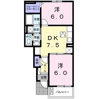 アンソレイエ　Ⅲ号館 102【管理NO：1-019520802-01020】 ★家具家電は申し込み後に搬入しますの外観画像