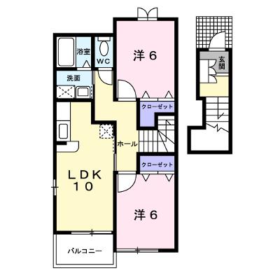 グリーンコート　Ｃ 203【管理NO：1-013348703-02030】 ★家具家電は申し込み後に搬入します★の外観画像