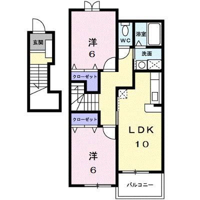 メロウパヒュームトレゾア 202【管理NO：1-012700702-02020】 ★家具家電は申し込み後に搬入しますの外観画像