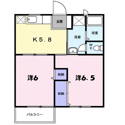 サンパティーク　Ｂ 102【管理NO：1-007025001-01020】 ★家具家電は申し込み後に搬入します★の外観画像