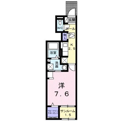カーム・レジデンス 102【管理NO：1-026082301-01020】 ★家具家電は申し込み後に搬入します★の外観画像