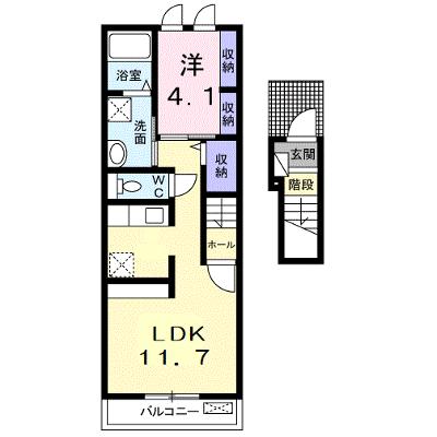 ロータスⅠ 203【管理NO：1-021925101-02030】 ★家具家電は申し込み後に搬入します★の外観画像