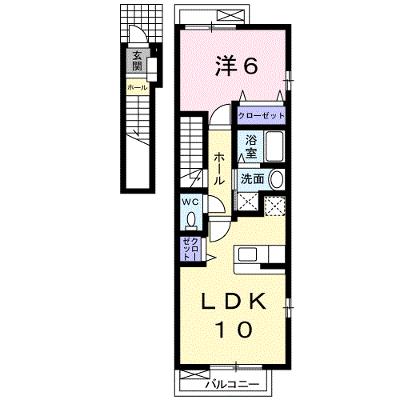 ラスミンコンド　Ｂ 201【管理NO：1-015175802-02010】 ★家具家電は申し込み後に搬入します★の外観画像