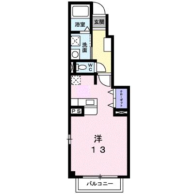 ソレイユ　モンテ　Ａ 105【管理NO：1-013110501-01040】 ★家具家電は申し込み後に搬入しますの外観画像