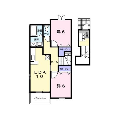 ブリーズ　スクエア　Ａ 205【管理NO：1-012706301-02040】 ★家具家電は申し込み後に搬入します★の外観画像