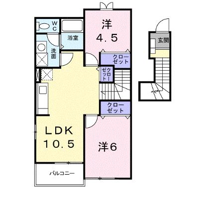 ベルクノア・Ｅ 205【管理NO：1-010227101-02040】 2026年07月上旬入居可能の外観画像