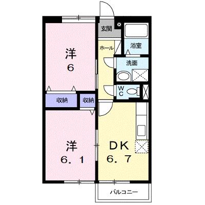 コーポラスＦｕｊｉＡ 202【管理NO：1-007165601-02020】 ★家具家電は申し込み後に搬入します★の外観画像