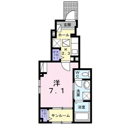 ルミナーレ　Ⅲ 105【管理NO：1-023501602-01050】 2026年07月下旬入居可能の外観画像