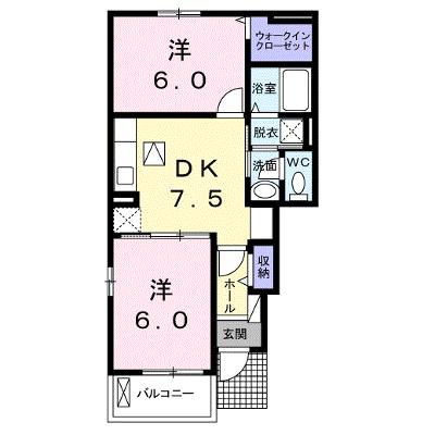 カーサ・ボナール　Ａ 101【管理NO：1-020102601-01010】 ★家具家電は申し込み後に搬入しますの外観画像