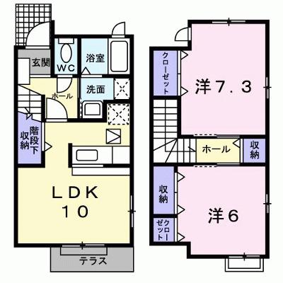 アウローラ吉田Ｂ 101【管理NO：1-017275101-01010】 ★家具家電は申し込み後に搬入します★の外観画像