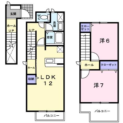 グランド－ル　Ｂ 207【管理NO：1-014859702-02060】 ★家具家電は申し込み後に搬入しますの外観画像