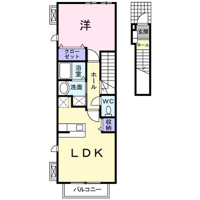 リヒト・リーベ 203【管理NO：1-014360701-02030】 ★家具家電は申し込み後に搬入しますの外観画像