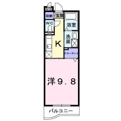 アッソレート・ポストⅡ 303【管理NO：1-013899301-03030】 ★家具家電は申し込み後に搬入しますの外観画像
