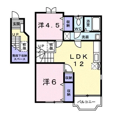 ＭＡＩＳＯＮ・Ｋ－１ 201【管理NO：1-009313701-02010】 ★家具家電は申し込み後に搬入します★の外観画像