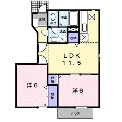 マーヴェラスＫ－Ａ 101【管理NO：1-007192901-01010】 ★家具家電は申し込み後に搬入しますの外観画像