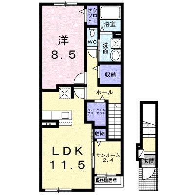 カルム　高砂 202【管理NO：1-026849101-02020】 ★家具家電は申し込み後に搬入します★の外観画像