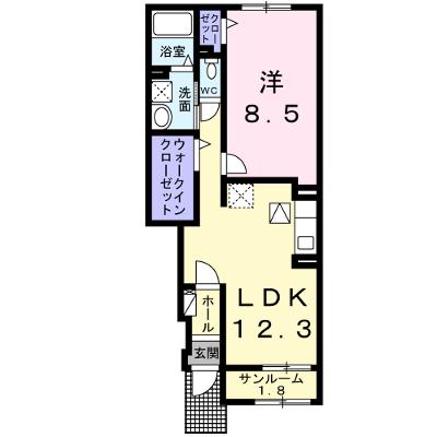 カルム　高砂 103【管理NO：1-026849101-01030】 ★家具家電は申し込み後に搬入します★の外観画像
