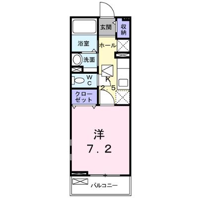 ナイツシャトー 106【管理NO：1-018195101-01050】 ★家具家電は申し込み後に搬入しますの外観画像