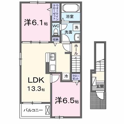 サンライズ　富士広 201【管理NO：1-027164201-02010】 ★家具家電は申し込み後に搬入しますの外観画像