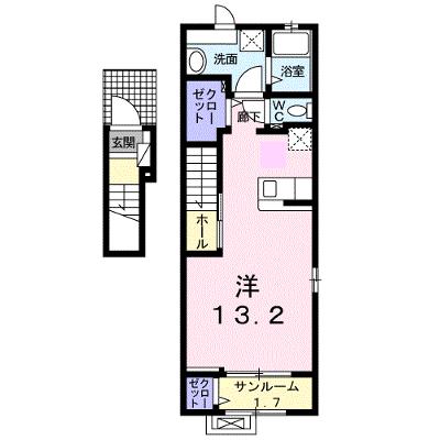 ガーデンヒル 201【管理NO：1-025379801-02010】 2026年07月下旬入居可能の外観画像