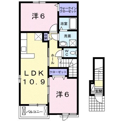 シャロームＫ 202【管理NO：1-024463301-02020】 ★家具家電は申し込み後に搬入します★の外観画像