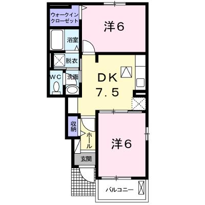 グレイス・カーサ 103【管理NO：1-023316401-01030】 ★家具家電は申し込み後に搬入しますの外観画像