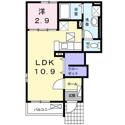 グレート・リバービレッジⅠ 101【管理NO：1-019413601-01010】 ★家具家電は申し込み後に搬入します★の外観画像