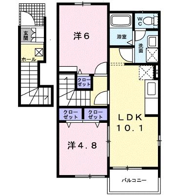 メゾン・ルミエールＦ 201【管理NO：1-014114002-02010】 ★家具家電は申し込み後に搬入しますの外観画像