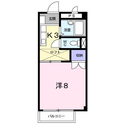 ジュネス一の宮 202【管理NO：1-009487801-02020】 ★家具家電は申し込み後に搬入しますの外観画像