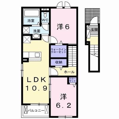ロータス田川１ 205【管理NO：1-026882401-02040】 2026年08月中旬入居可能の外観画像