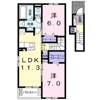 コスモス　Ｌ 206【管理NO：1-023208003-02050】 ★家具家電は申し込み後に搬入しますの外観画像
