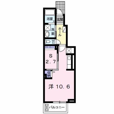 Ｊ・サクレ葛原Ⅱ 103【管理NO：1-021821002-01030】 ★家具家電は申し込み後に搬入します★の外観画像