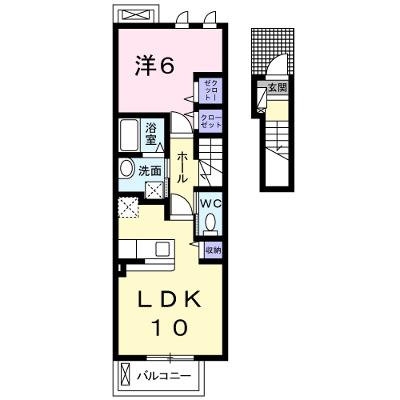 ルネス南小倉 203【管理NO：1-020759101-02030】 ★家具家電は申し込み後に搬入します★の外観画像