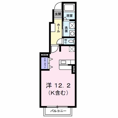 グランディールⅠ番館 102【管理NO：1-015757501-01020】 ★家具家電は申し込み後に搬入します★の外観画像
