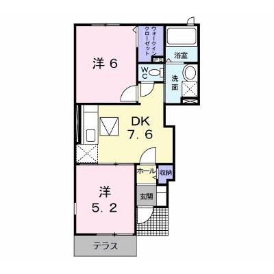 ブライトーＵ　Ａ 101【管理NO：1-014984201-01010】 ★家具家電は申し込み後に搬入します★の外観画像