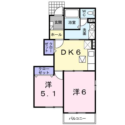 ボヌール美夜古泉Ａ 101【管理NO：1-014156101-01010】の外観画像