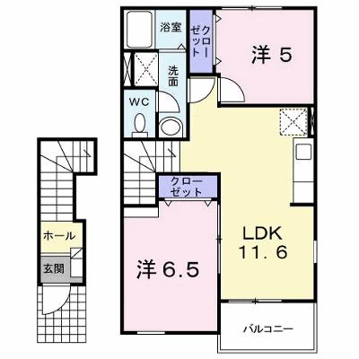グレイスコート　Ⅱ 202【管理NO：1-014108501-02020】 ★家具家電は申し込み後に搬入します★の外観画像
