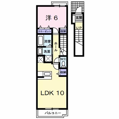 プラスパーＡ 202【管理NO：1-014069001-02020】 ★家具家電は申し込み後に搬入します★の外観画像