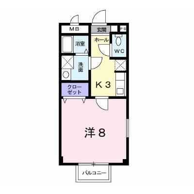 シャトー長尾 101【管理NO：1-011329301-01010】 ★家具家電は申し込み後に搬入しますの外観画像