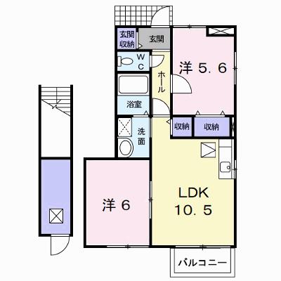 ラ・ソレイユ 101【管理NO：1-010368701-01010】 ★家具家電は申し込み後に搬入します★の外観画像