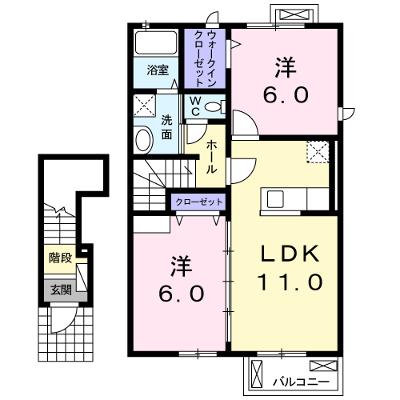 コスモス　Ｉ 202【管理NO：1-024049003-02020】 ★家具家電は申し込み後に搬入します★の外観画像