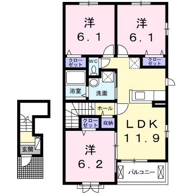 メーシャイン 203【管理NO：1-021797301-02030】 ★家具家電は申し込み後に搬入します★の外観画像