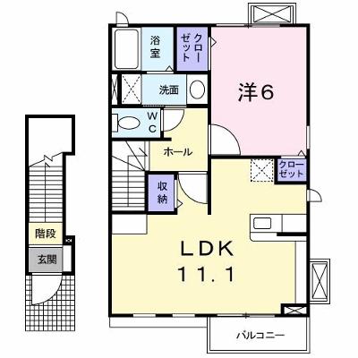 ソレイユ元町Ⅲ 205【管理NO：1-021220901-02040】 ★家具家電は申し込み後に搬入します★の外観画像