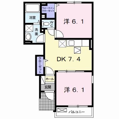 ヴァーサＴＭⅡ　Ｂ 102【管理NO：1-018954602-01020】 ★家具家電は申し込み後に搬入しますの外観画像